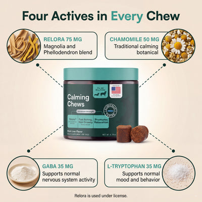 ChillWags Calming Chews for Dogs