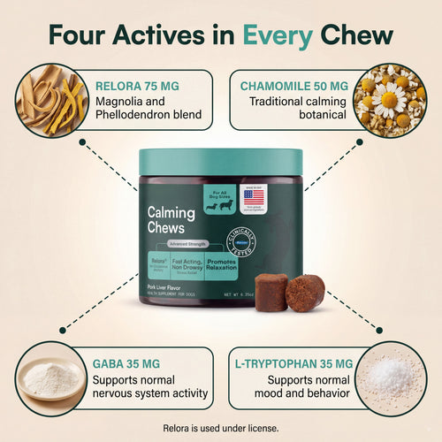 ChillWags Calming Chews for Dogs