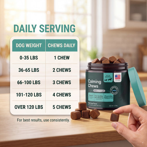 ChillWags Calming Chews for Dogs